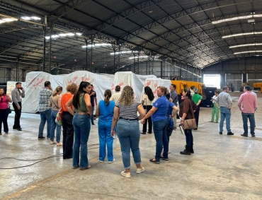 Porto Seco Cuiabá  recebe equipe do Sebrae MT em visita técnica, durante lançamento de projeto de internacionalização da instituição